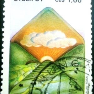 Selo postal COMEMORATIVO do Brasil de 1986 - C 1546 U