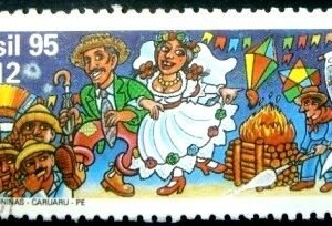 Selo postal COMEMORATIVO do Brasil de 1995 - C 1945 U