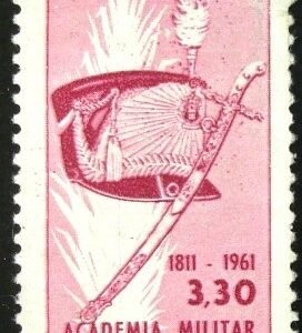 Selo postal do Brasil de 1961 Agulhas Negras 3