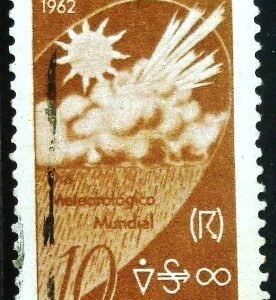 Selo postal do Brasil de 1962 Dia do Meteorológico - C 469 U