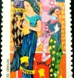 Selo postal COMEMORATIVO do Brasil de 1988 - C 1618 M