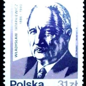 Selo postal da Polônia de 1983 Wladyslaw Tatarkiewicz