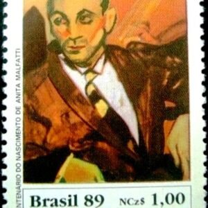 Selo postal COMEMORATIVO do Brasil de 1989 - C 1663 M