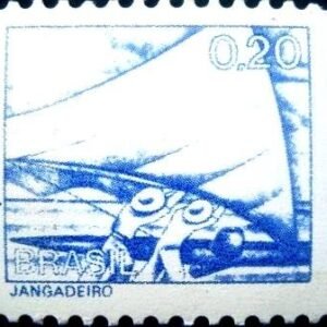 Selo postal Regular emitido no Brasil em 1979 - 573 M