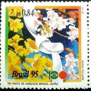 Selo postal COMEMORATIVO do Brasil de 1995 - C 1942 M
