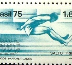 Selo postal Comemorativo do Brasil de 1975 - C 919 N