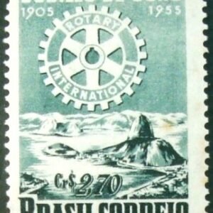 Selo postal comemorativo do Brasil de 1955 - C 358 N