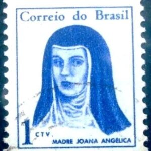 Selo postal Regular emitido no Brasil em 1967 - R 0526 U