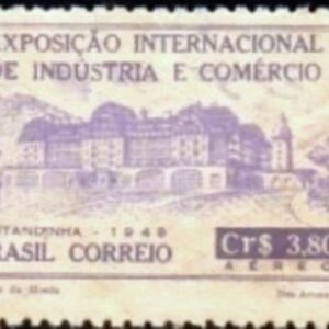 Selo postal AÉREO do Brasil de 1948 - A 66 N