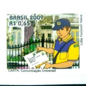 Selo postal Regular emitido no Brasil em 2009 - 846 M