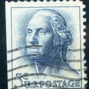 Selo postal dos Estados Unidos de 1962 George Washington
