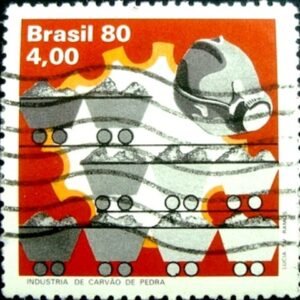 Selo postal COMEMORATIVO do Brasil de 1980 - C 1135 U