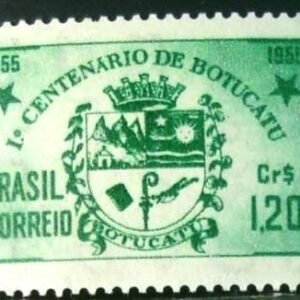 Selo postal comemorativo do Brasil de 1955 - C 362 N