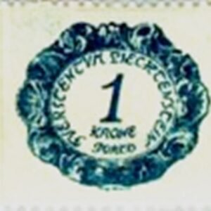 Selo postal de Liechtenstein de 1920 Figures