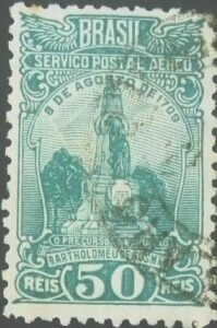 Selo postal aéreo de 1929 Bartholomeu de Gusmão