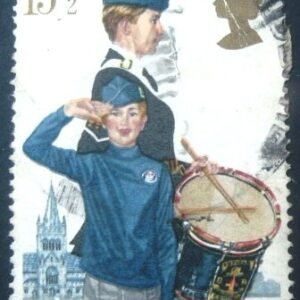 Selo postal do Reino Unido de 1982 Boy's Brigade