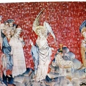 Cartão postal da França Chateau d"Angers