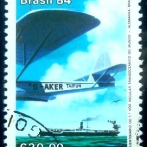 Selo postal COMEMORATIVO do Brasil de 1984 - C 1400 U