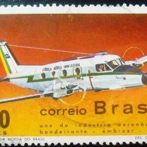 Selo Postal Comemorativo do Brasil de 1969 - C 656 U
