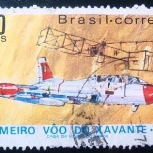 Selo postal do Brasil de 1971 Xavante
