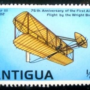 Selo postal de Antigua e Barbuda de 1978 Glider III
