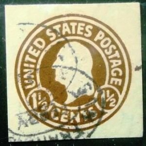 Selo-fixo dos Estados Unidos 1½c