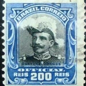 Selo postal Oficial emitido em 1913 - 18 U