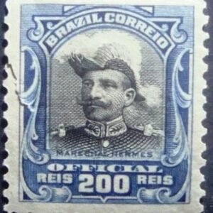 Selo postal Oficial emitido em 1913 - 18 N