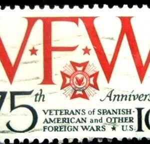 Selo postal dos Estados Unidos de 1974 Veterans of Foreign Wars