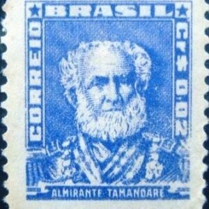 Selo postal Regular emitido no Brasil em 1954 - 489 N