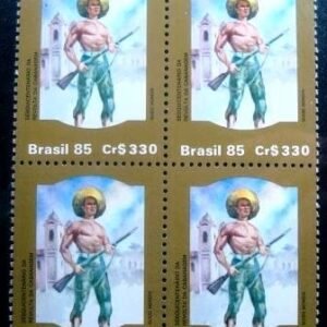 Quadra postal do Brasil de 1985 Revolta Cabanagem C 1475 M