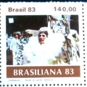 Selo postal do Brasil de 1983 Pierrot