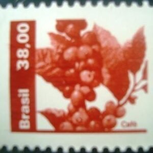 Selo postal do Brasil de 1980 Café - 615 N