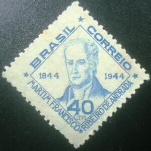 Selo postal de 1945 Martim F. R. Andrade - C 194 N