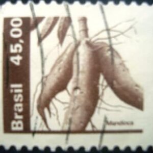 Selo postal Regular emitido no Brasil em 1983 - 617 U