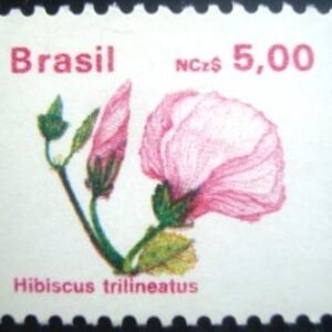 Selo postal regular emitido no Brasil em 1989 - 674 M