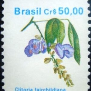 Selo postal regular emitido no Brasil em 1990 - 681 N