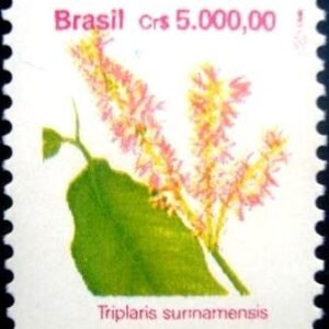 Selo postal regular emitido no Brasil em 1992 - 688 M