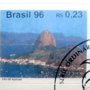 Selo postal do Brasil de 1996 Pão de Açúcar MCC