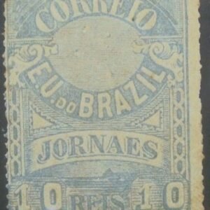 Selo postal para Jornal do Brasil de 1890