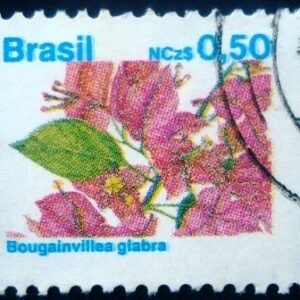 Selo postal Regular emitido no Brasil em 1989 - 0671 U