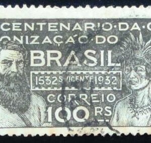 Selo postal de 1932 J. Ramalho e Tibiriça