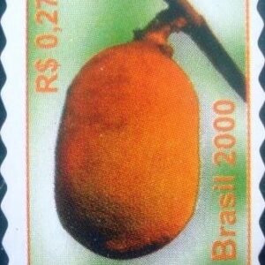 Selo postal Regular emitido no Brasil em 2000 - 791 M