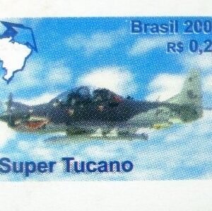 Selo postal Regular emitido no Brasil em 2000 - 798 M