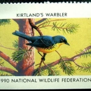 Selo National Wildlife de 1990 Kirtland's Warbler