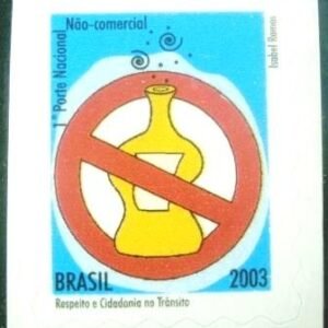 Selo postal Regular emitido no Brasil em 2003 - 825 M
