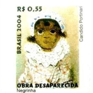 Selo postal Regular emitido no Brasil em 2004 - 829 M