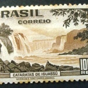 Selo postal comemorativo do Brasil de 1937 - C 121 N