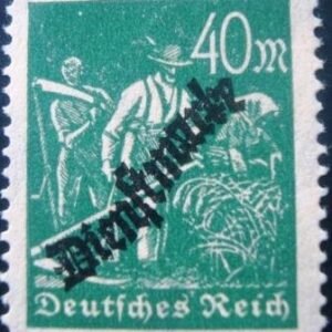 Selo postal da Alemanha Reich de 1923 Official Stamp