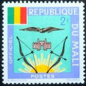 Selo postal do Mali de 1964 Coat of Arms 2